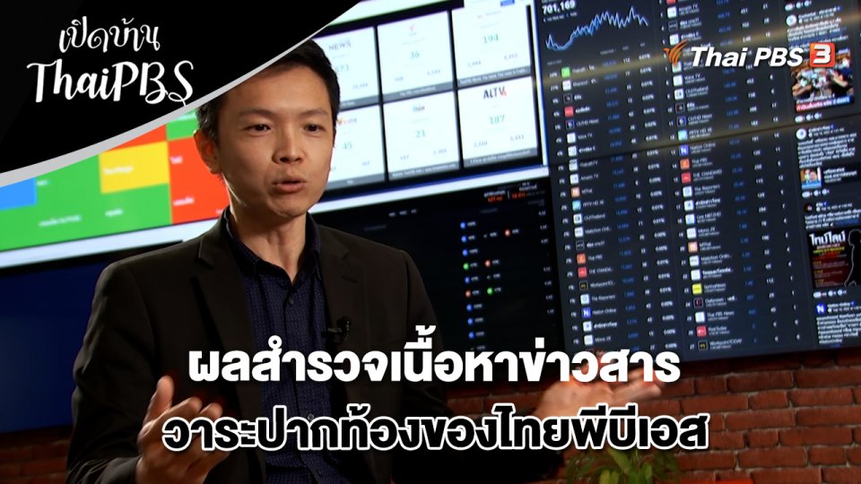 ผลสำรวจเนื้อหาข่าวสารวาระปากท้องของไทยพีบีเอส