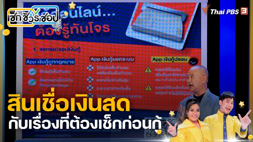 สินเชื่อเงินสดกับเรื่องที่ต้องเช็กก่อนกู้