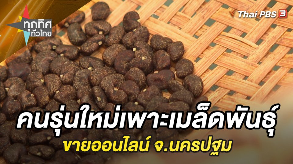 คนรุ่นใหม่เพาะเมล็ดพันธุ์ขายออนไลน์ จ.นครปฐม