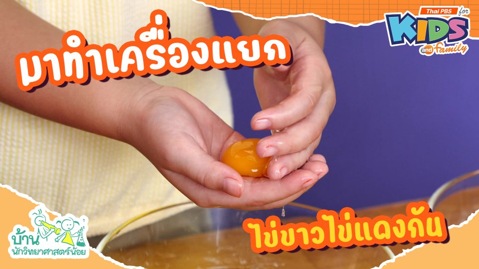 มาทำเครื่องแยกไข่ขาวไข่แดงกัน