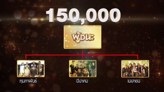 รวมภาพ 3 ครอบครัวผ่านเข้ารอบชิงชนะเลิศ