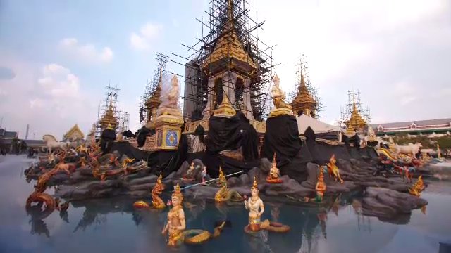 ศิลปกรรมและภูมิทัศน์พระเมรุมาศในหลวง รัชกาลที่ 9