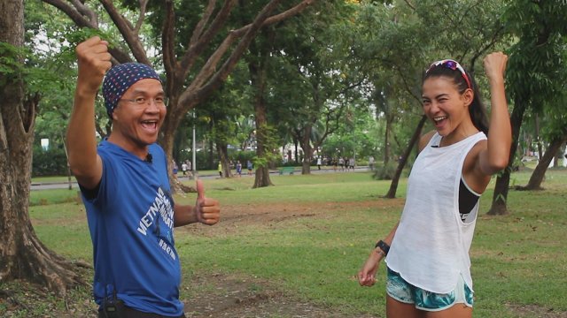 นางแบบนักไตรกีฬา