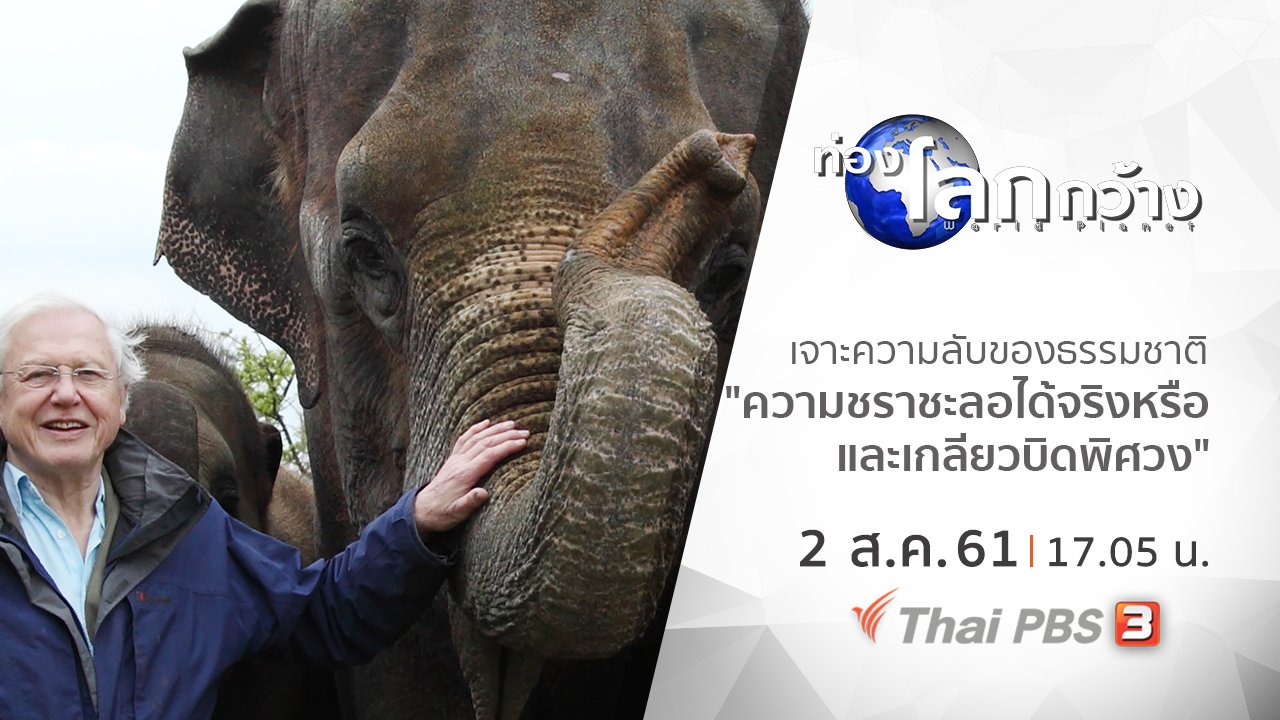 ท่องโลกกว้าง - เจาะความลับของธรรมชาติ ตอน "ความชราชะลอได้จริงหรือ ? และเกลียวบิดพิศวง"
