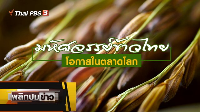 มหัศจรรย์ข้าวไทย โอกาสในตลาดโลก