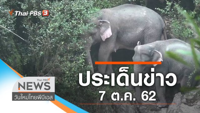 ประเด็นข่าว (7 ต.ค. 62)