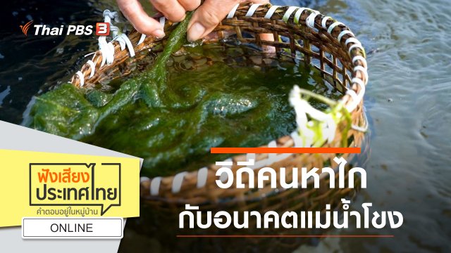 Online : วิถีคนหาไก กับอนาคตแม่น้ำโขง