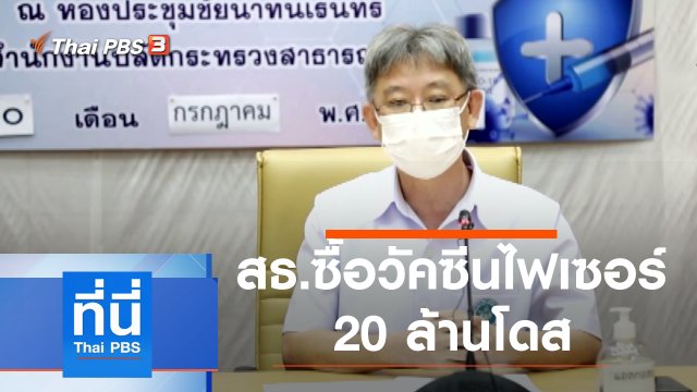 ประเด็นข่าว (20 ก.ค. 64)