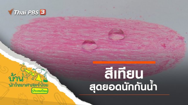 สีเทียนสุดยอดนักกันน้ำ