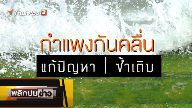 กำแพงกันคลื่น แก้ปัญหา ซ้ำเติม