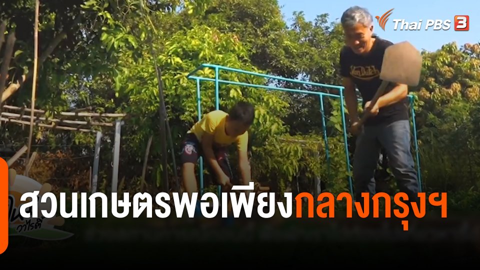 ดอกผลของความยั่งยืน : สวนเกษตรพอเพียงกลางกรุงฯ