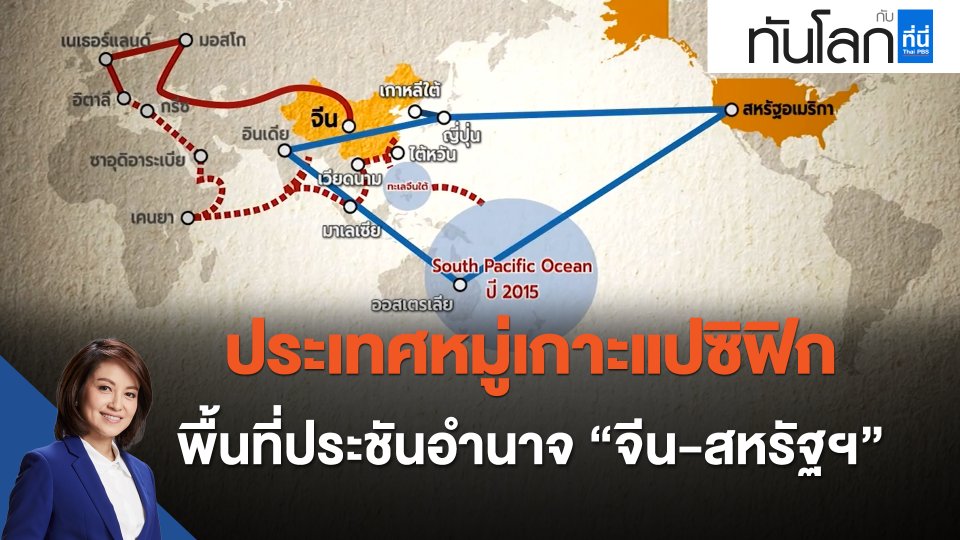 ประเทศหมู่เกาะแปซิฟิก พื้นที่ประชันอำนาจ จีน-สหรัฐฯ