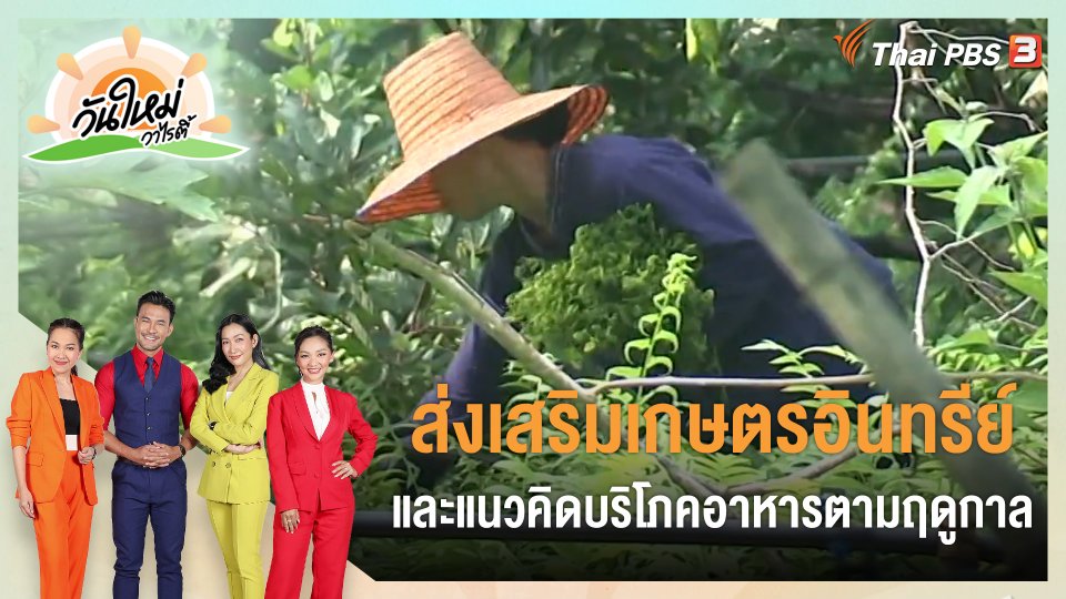 ดอกผลของความยั่งยืน : ส่งเสริมเกษตรอินทรีย์ และแนวคิดบริโภคอาหารตามฤดูกาล