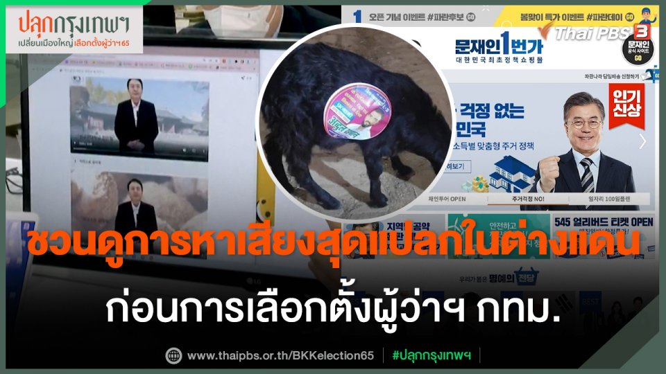 ชวนดูการหาเสียงสุดแปลกในต่างแดน ก่อนการเลือกตั้งผู้ว่าฯ กทม.