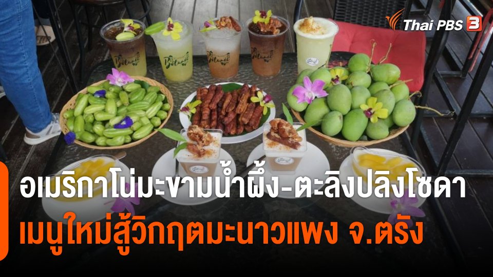 กินอยู่รู้รอบ : "อเมริกาโน่มะขามน้ำผึ้ง - ตะลิงปลิงโซดา" เมนูใหม่สู้วิกฤตมะนาวแพง จ.ตรัง