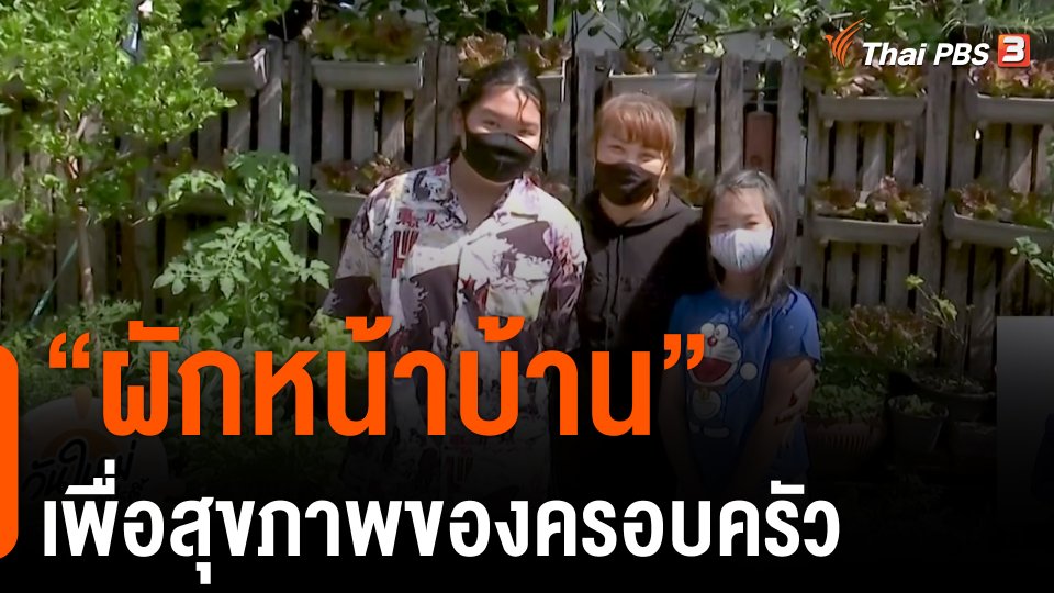 ดอกผลของความยั่งยืน : "ผักหน้าบ้าน" เพื่อสุขภาพของครอบครัว