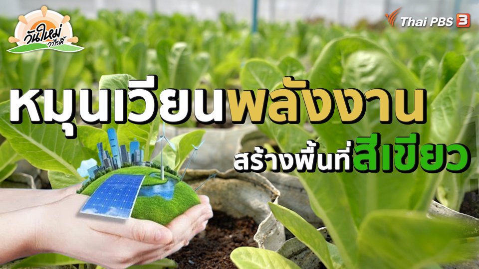 พอดีพอเพียง : หมุนเวียนพลังงาน สร้างพื้นที่สีเขียว