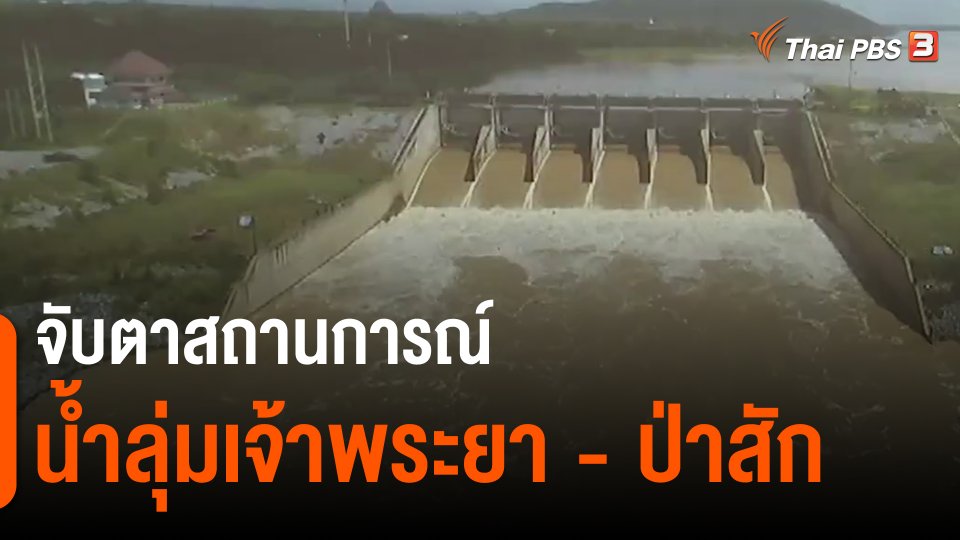 ​จับตาสถานการณ์น้ำลุ่มเจ้าพระยา - ป่าสัก