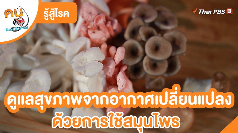 รู้สู้โรค : ดูแลสุขภาพจากอากาศเปลี่ยนแปลงด้วยการใช้สมุนไพร