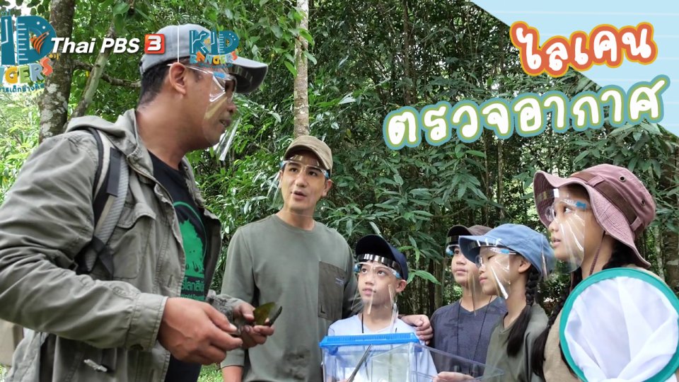 ​คิดส์เรียนรู้ : ไลเคนตรวจอากาศ