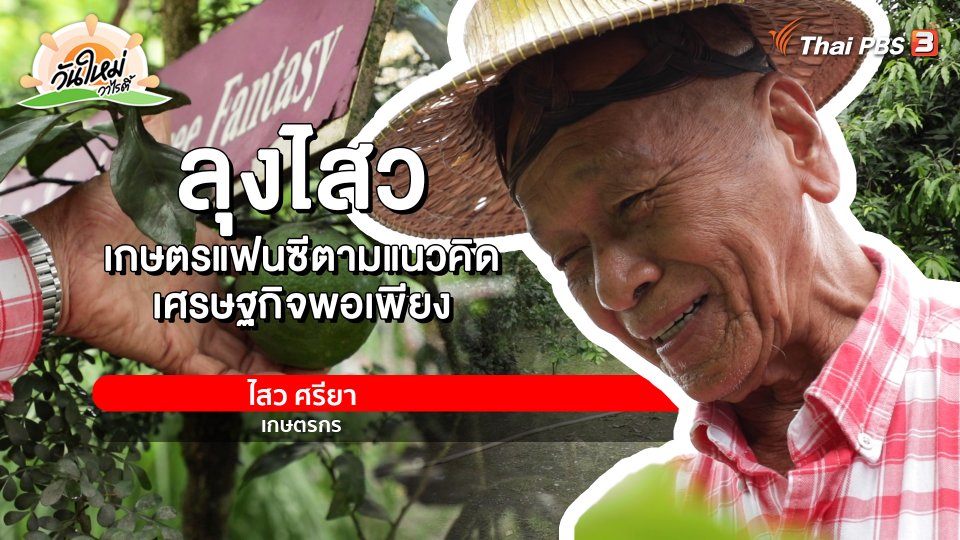 ​พอดีพอเพียง : “ลุงไสว” เกษตรแฟนซีตามรอยเศรษฐกิจพอเพียง