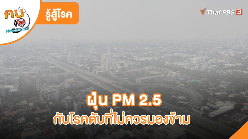 รู้สู้โรค: ฝุ่น PM 2.5 กับโรคตับที่ไม่ควรมองข้าม