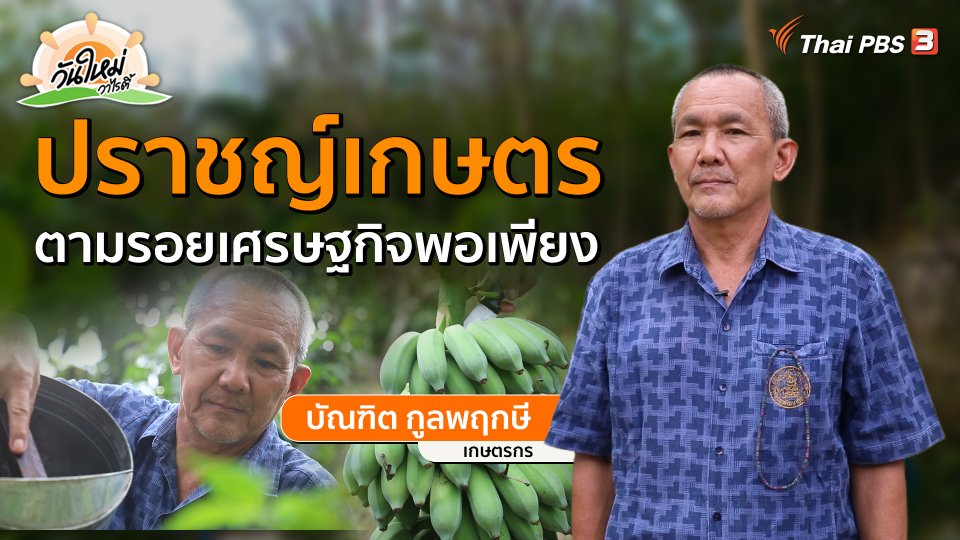 ​พอดีพอเพียง : ปราชญ์เกษตร ตามรอยเศรษฐกิจพอเพียง