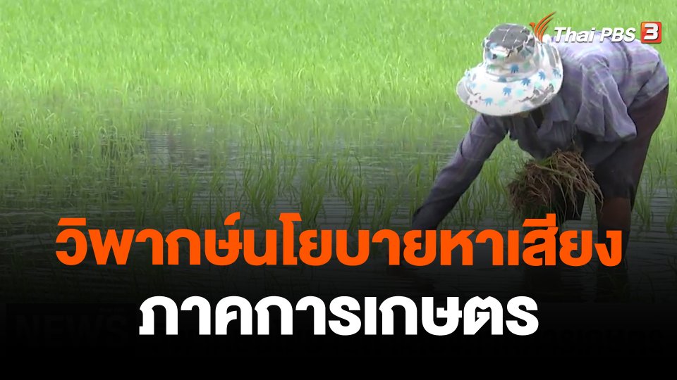 วิพากษ์นโยบายหาเสียงภาคการเกษตร