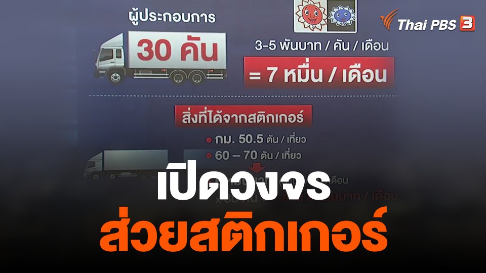 เปิดวงจรส่วยสติกเกอร์