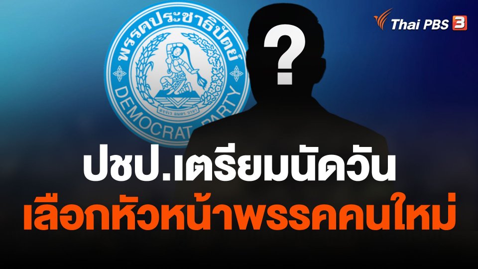 ปชป.เตรียมนัดวันเลือกหัวหน้าพรรคคนใหม่