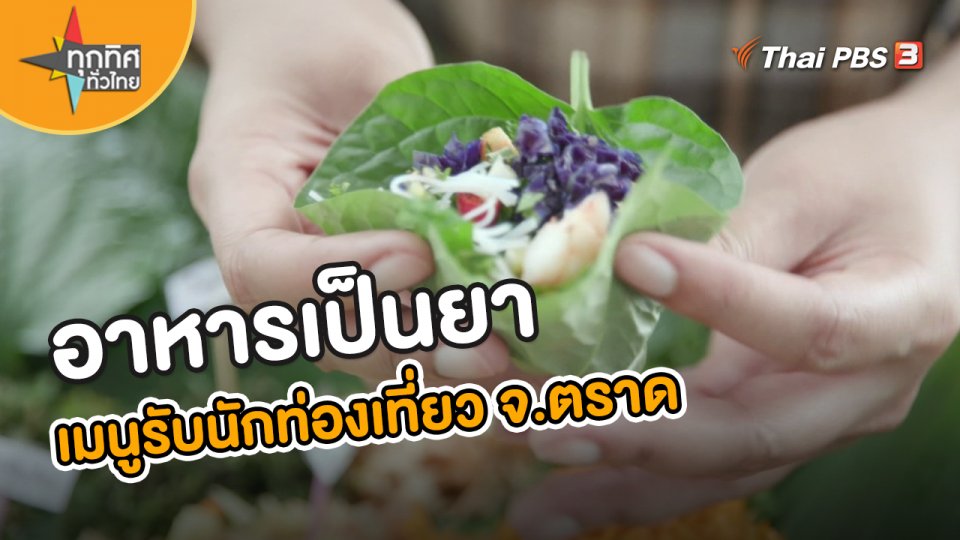 อาชีพทั่วไทย : อาหารเป็นยาเมนูรับนักท่องเที่ยว จ.ตราด | ทุกทิศทั่วไทย