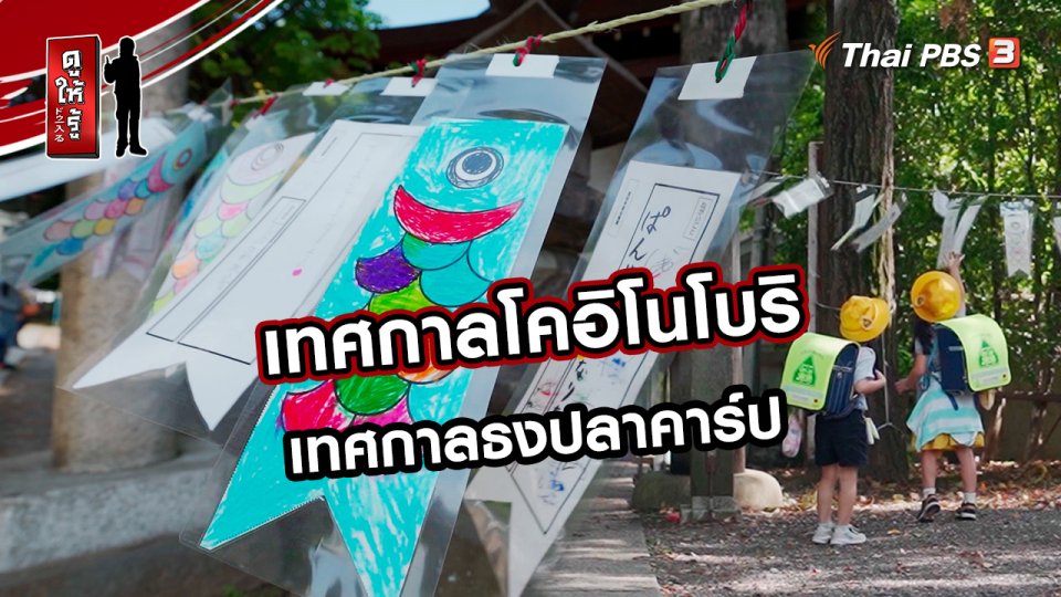 ​รู้ให้ลึกเรื่องญี่ปุ่น :  เทศกาลโคอิโนโบริ หรือเทศกาลธงปลาคาร์ป