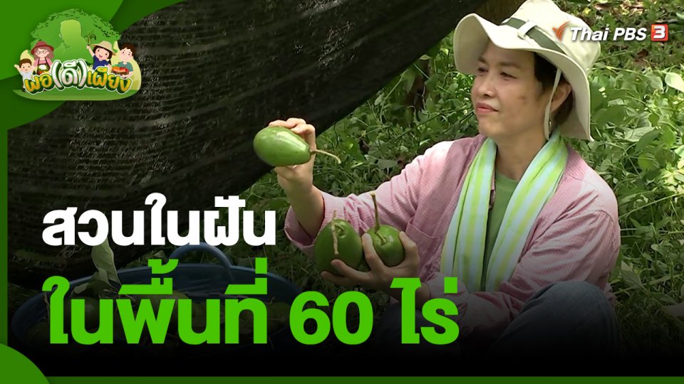 ​พอดีพอเพียง : สวนในฝัน ในพื้นที่ 60 ไร่