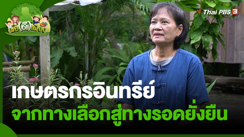 พอดีพอเพียง : เกษตรกรอินทรีย์ จากทางเลือกสู่ทางรอดยั่งยืน