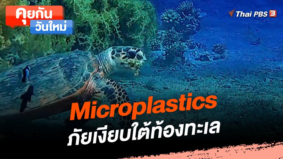 คุยกันวันใหม่ : Microplastics ภัยเงียบใต้ท้องทะเล