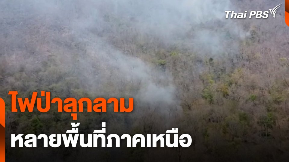 ไฟป่าลุกลามหลายพื้นที่ภาคเหนือ