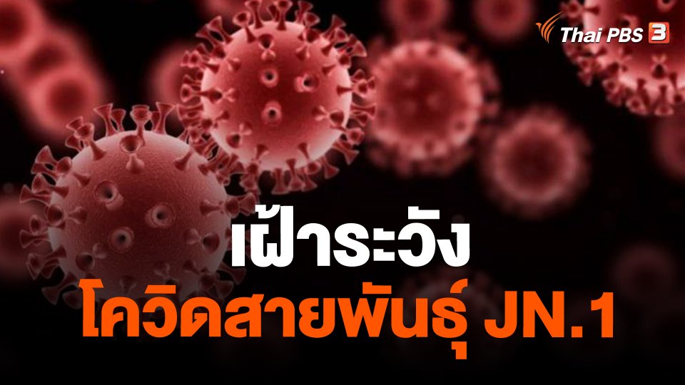 เฝ้าระวังโควิดสายพันธุ์ JN.1