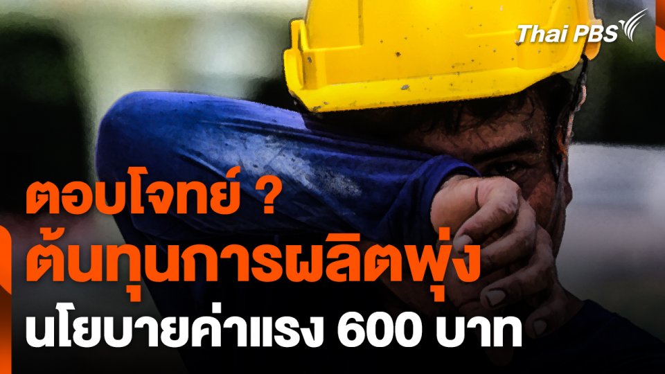 ต้นทุนการผลิตพุ่ง นโยบายค่าแรง 600 บาท ตอบโจทย์_   ข่าวเที่ยง ไทยพีบีเอส.mp4