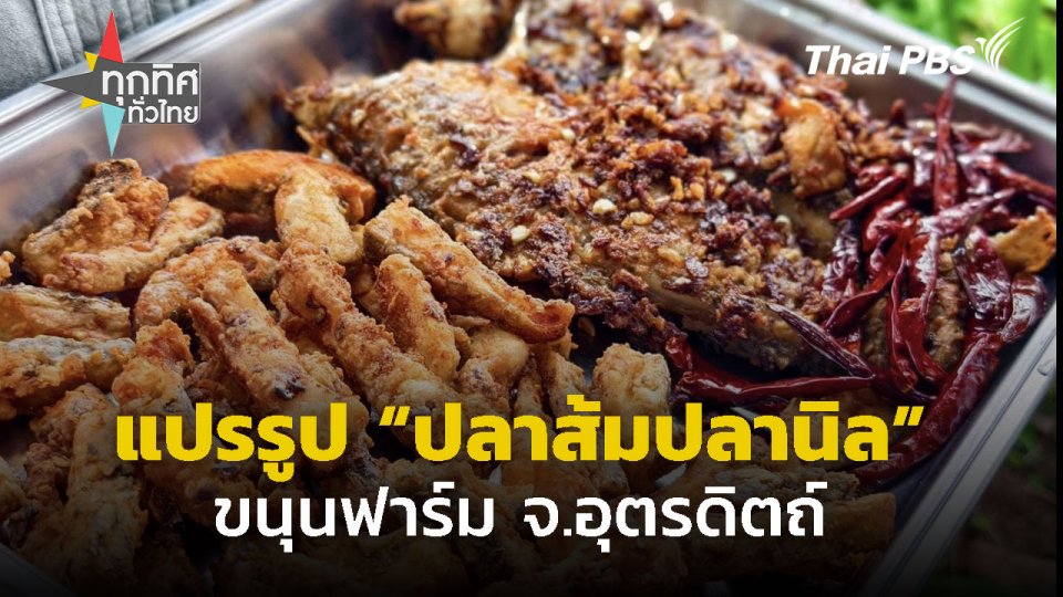 "ปลาส้มปลานิล" ขนุนฟาร์ม จ.อุตรดิตถ์