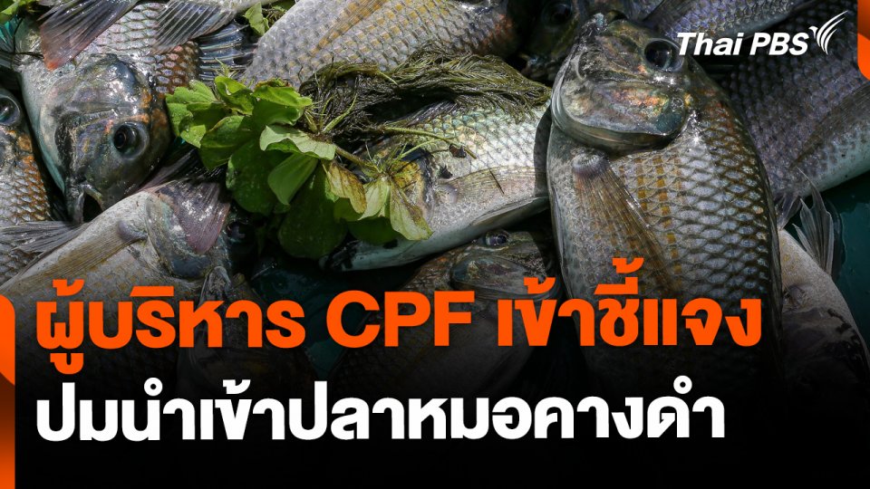 ผู้บริหาร CPF เข้าชี้แจง กมธ.อว. ปมปลาหมอคางดำ