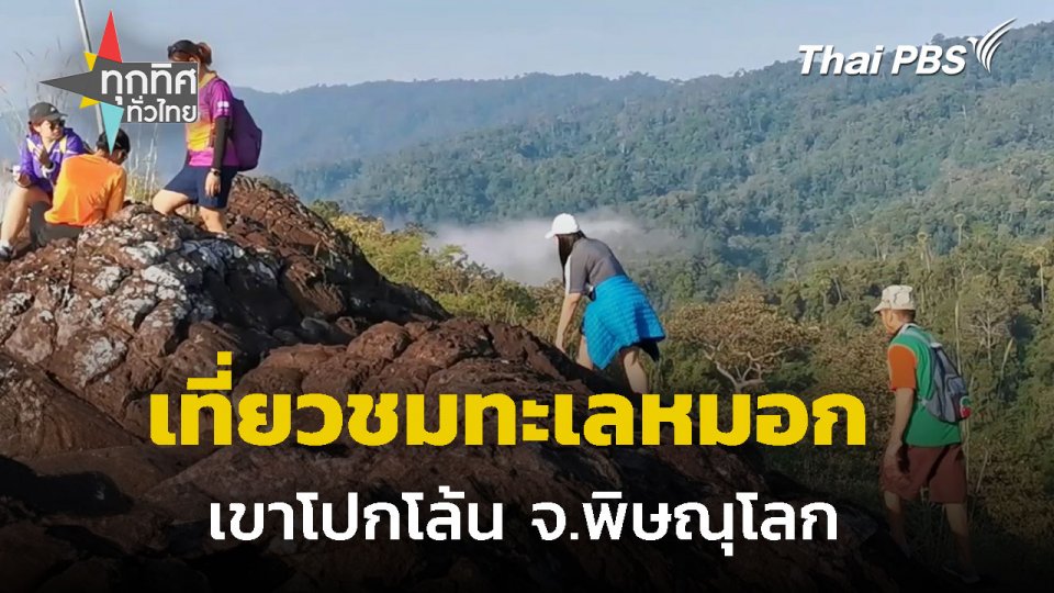 เที่ยวชมทะเลหมอก เขาโปกโล้น จ.พิษณุโลก