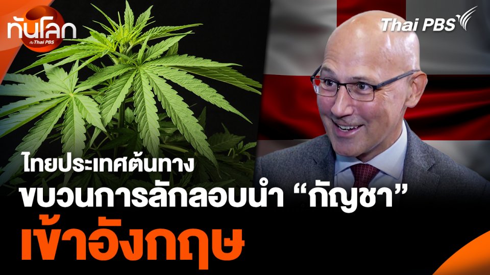 ไทยประเทศต้นทาง ขบวนการลักลอบนำ “กัญชา” เข้าอังกฤษ