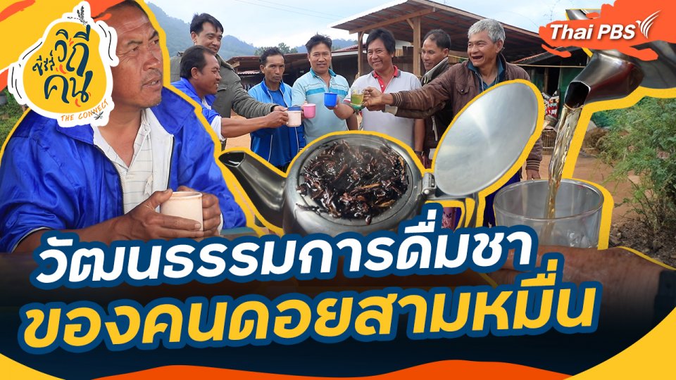 วัฒนธรรมการดื่มชาของคนดอยสามหมื่น