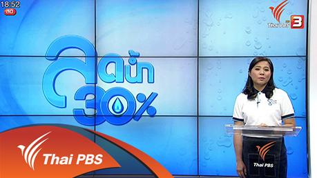 ลดน้ำ 30% : ปันความรู้สู้ภัยแล้ง1