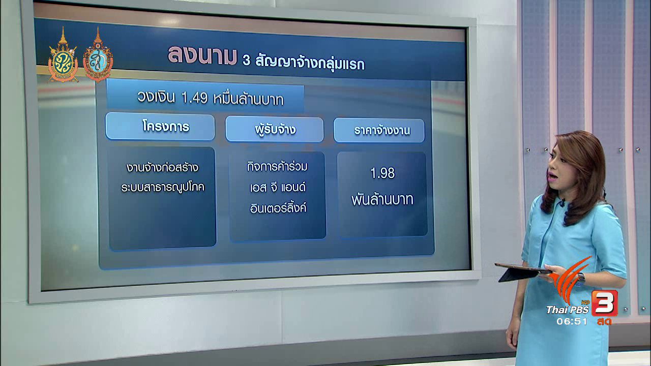 วันใหม่ ไทยพีบีเอส - จับสัญญาณเศรษฐกิจ : ทอท.เร่งเดินหน้าท่าอากาศยานสุวรรณภูมิ ระยะที่ 2