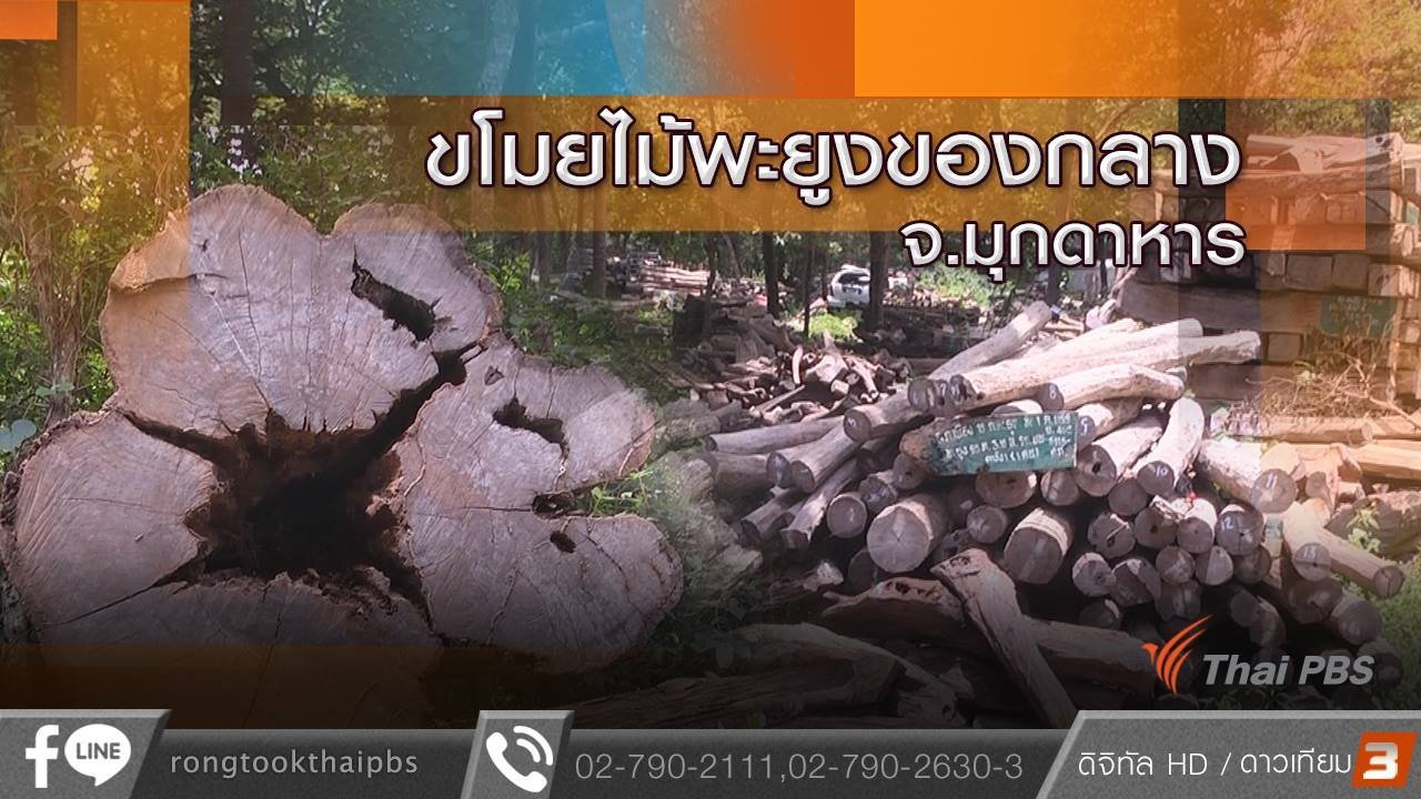 ร้องทุก(ข์) ลงป้ายนี้ - ขโมยไม้พะยูงของกลาง จ.มุกดาหาร