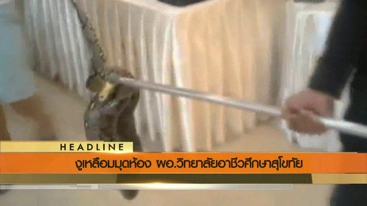 ข่าวค่ำ มิติใหม่ทั่วไทย - ประเด็นข่าว (17 มิ.ย. 59)