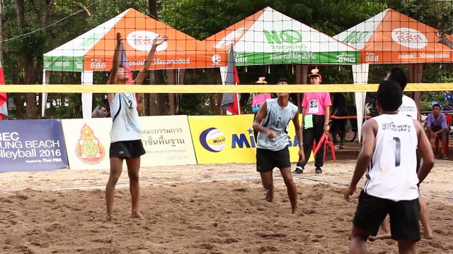 แนะนำผู้เข้าแข่งขัน OBEC Young Beach Volleyball 2016 คู่ชิงชนะเลิศรุ่น 18 ปีชาย
