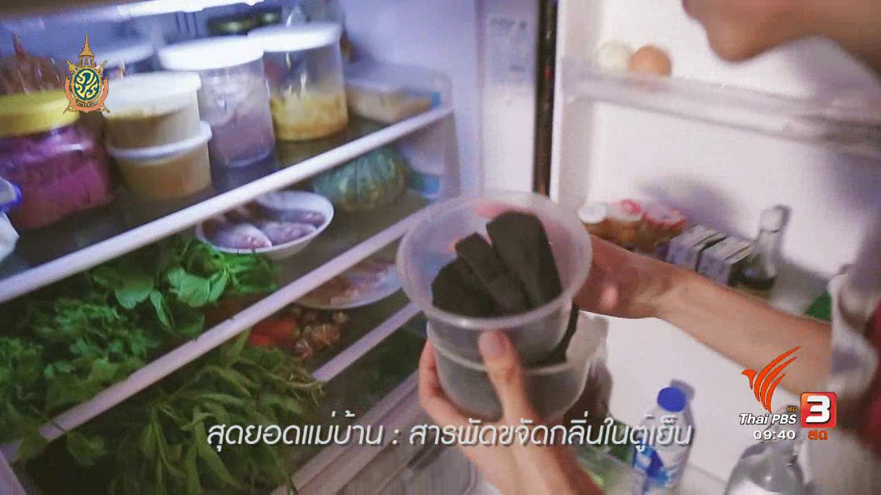 นารีกระจ่าง - สุดยอดแม่บ้าน : สารพัดวิธีกำจัดกลิ่นในตู้เย็น