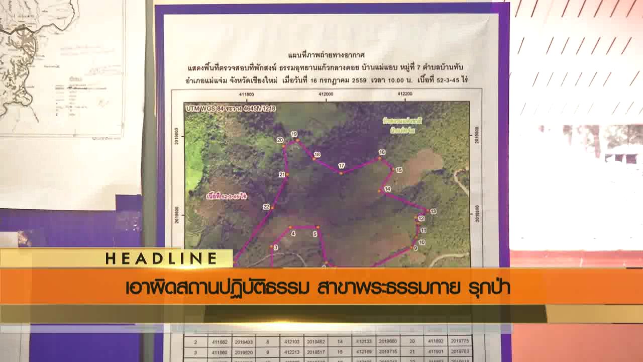 ข่าวค่ำ มิติใหม่ทั่วไทย - ประเด็นข่าว (11 ส.ค. 59)